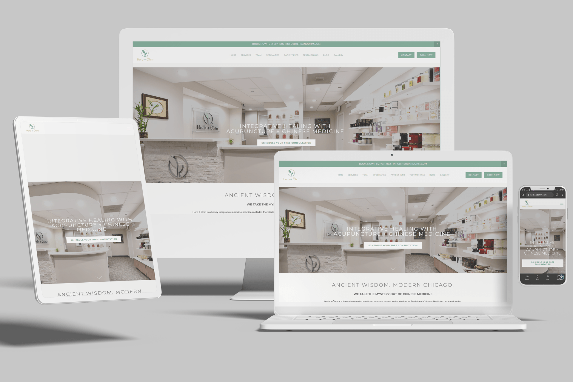 Squarespace Websites for Acupuncture and Chinese Medicine in Chicago
