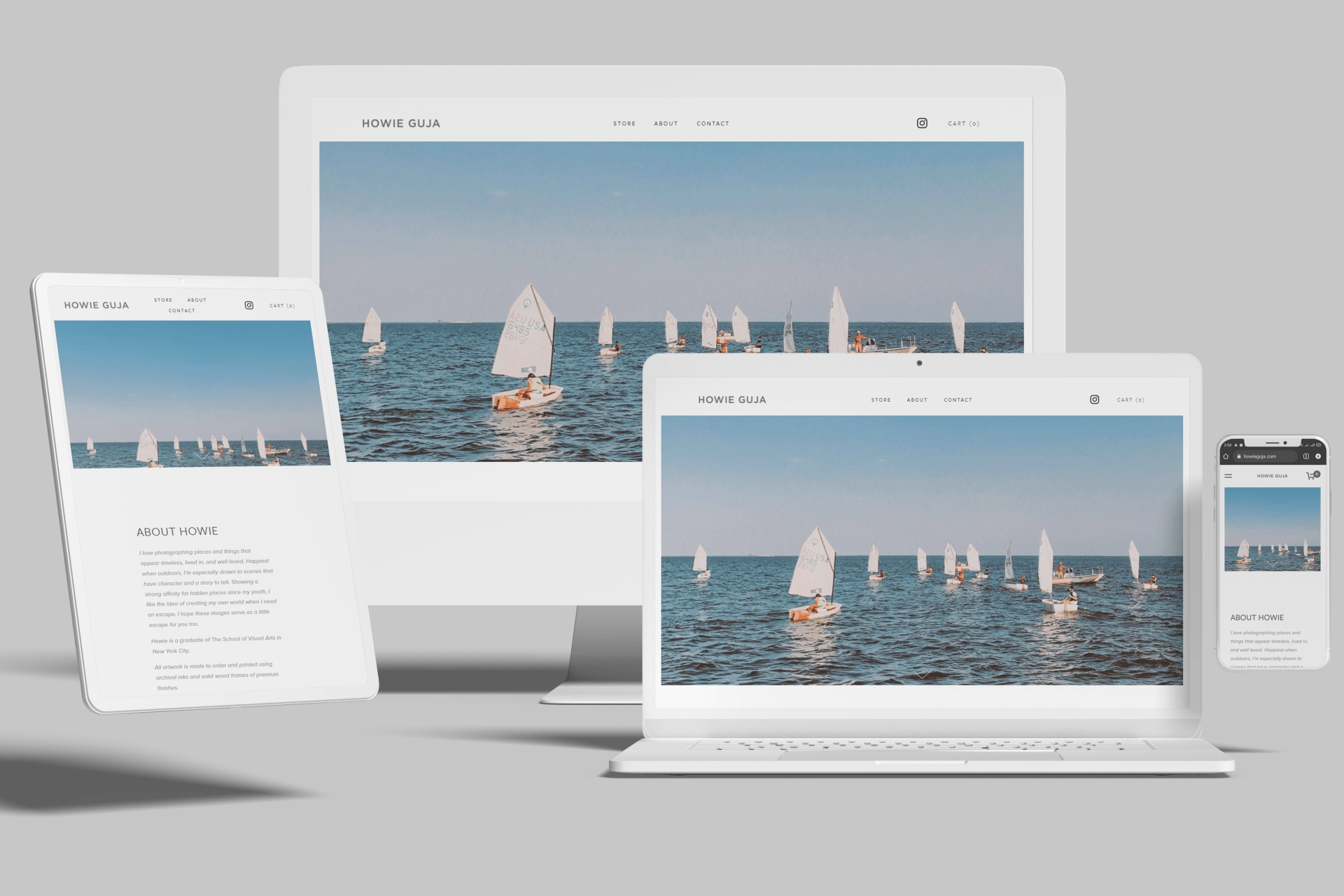 Squarespace for Websites to Sell Photography