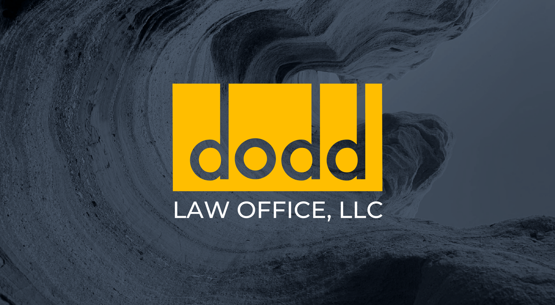 A logo for a law office called dodd law office llc