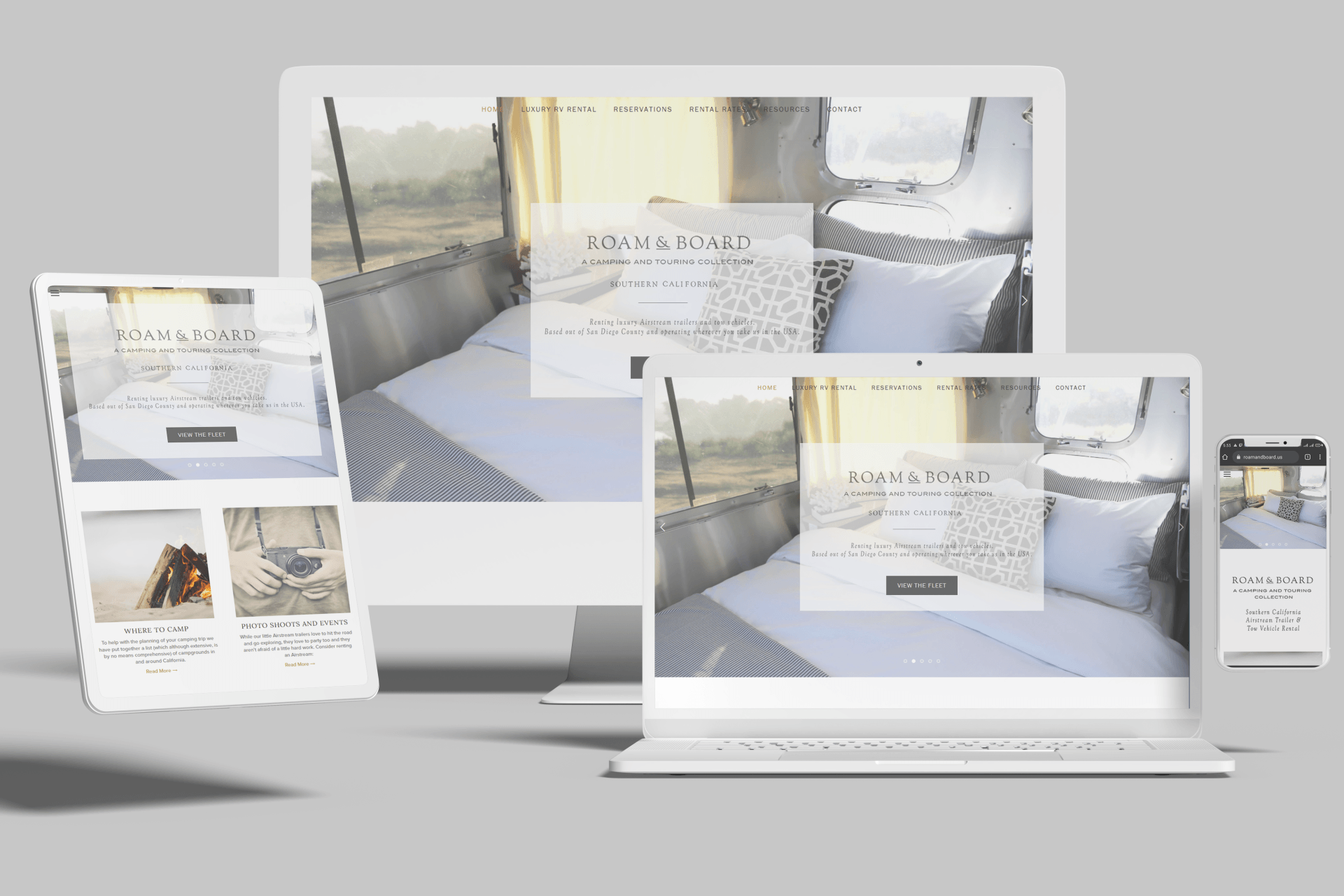 Squarespace for Road Tripping