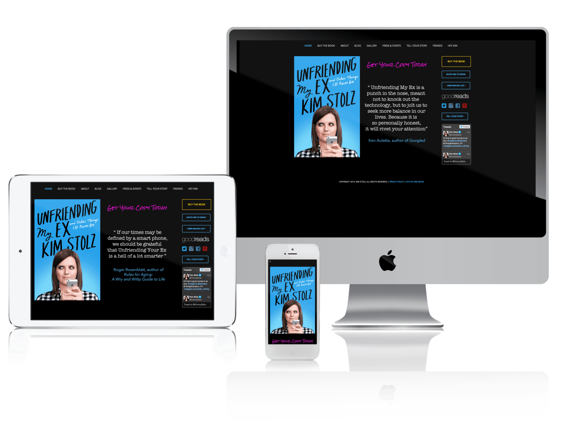 Squarespace for Authors