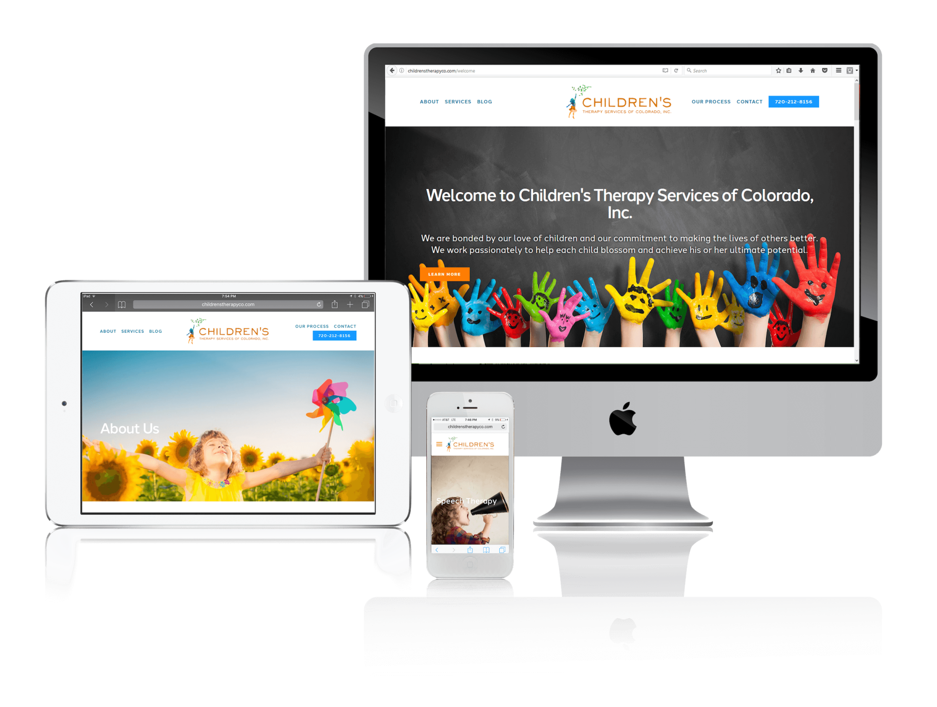 Squarespace for Children’s Therapy Services
