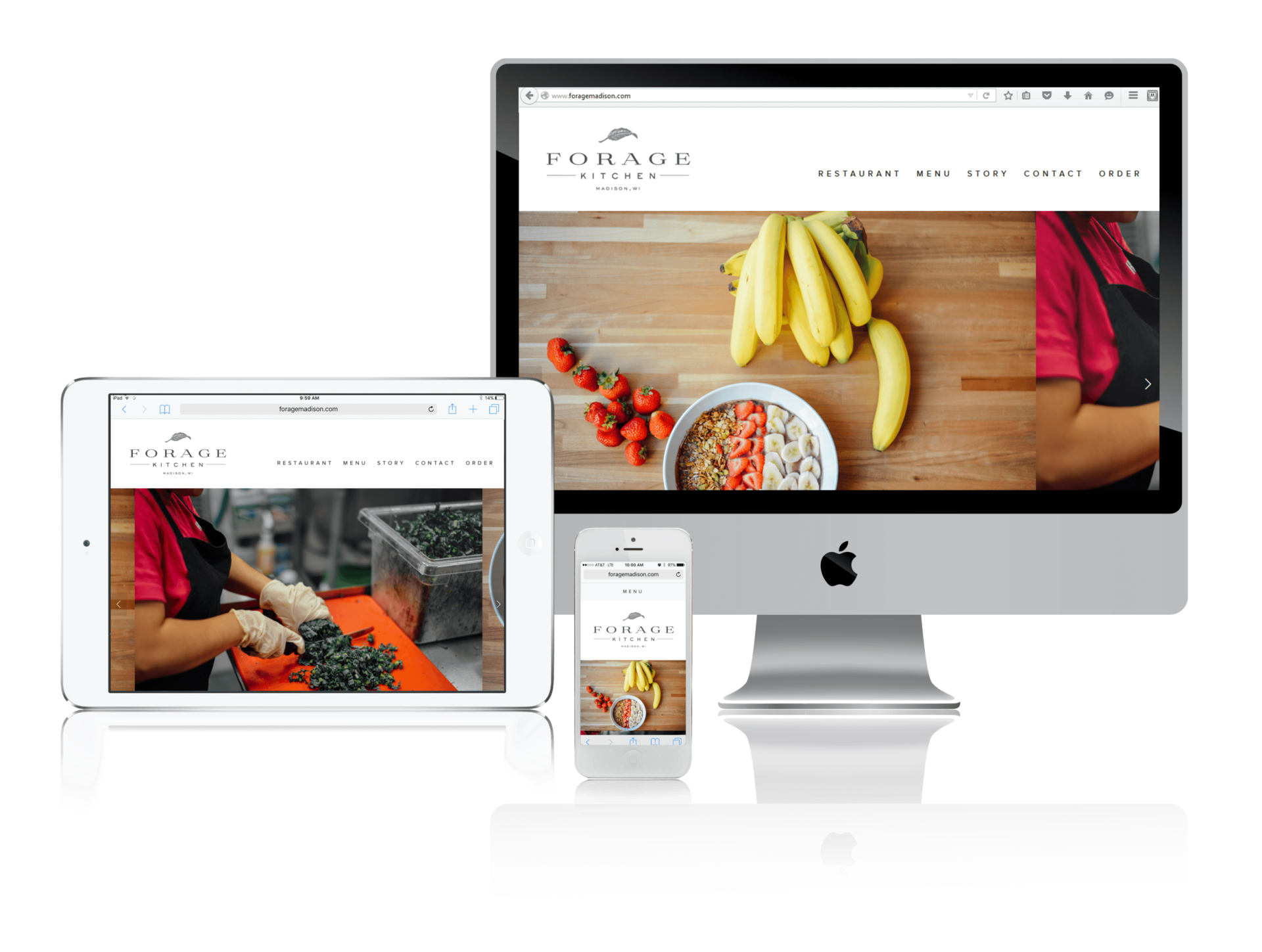 Squarespace for Eating Healthy on the Go