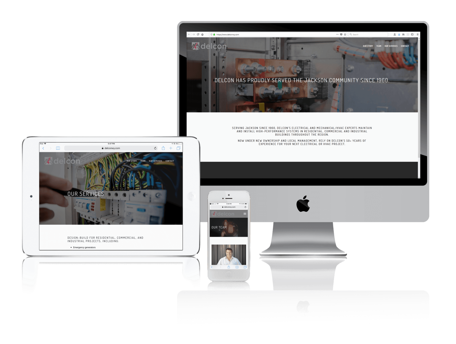 Squarespace for Electrical and Mechanical Service Provider Websites