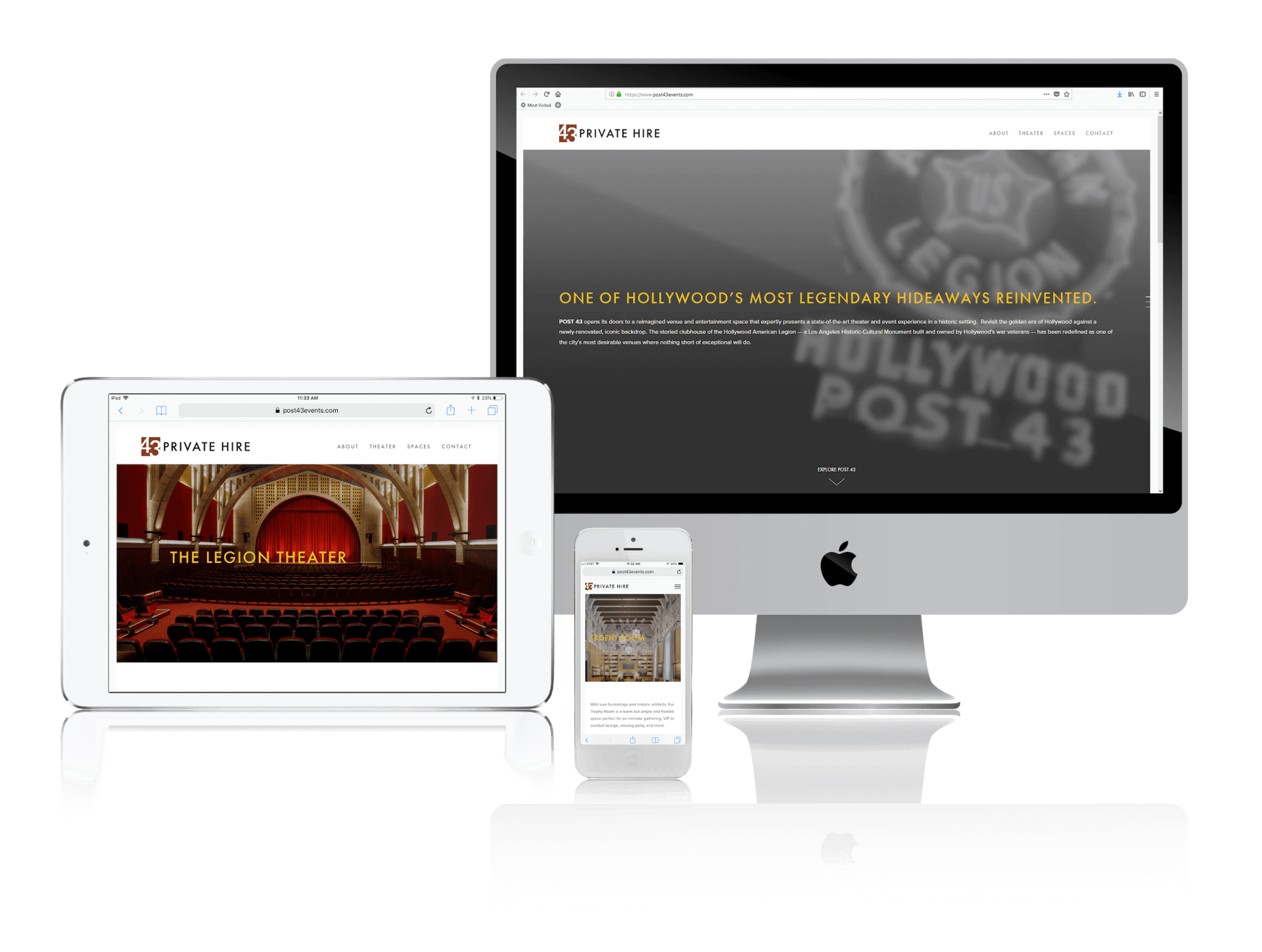 Squarespace for Event Spaces