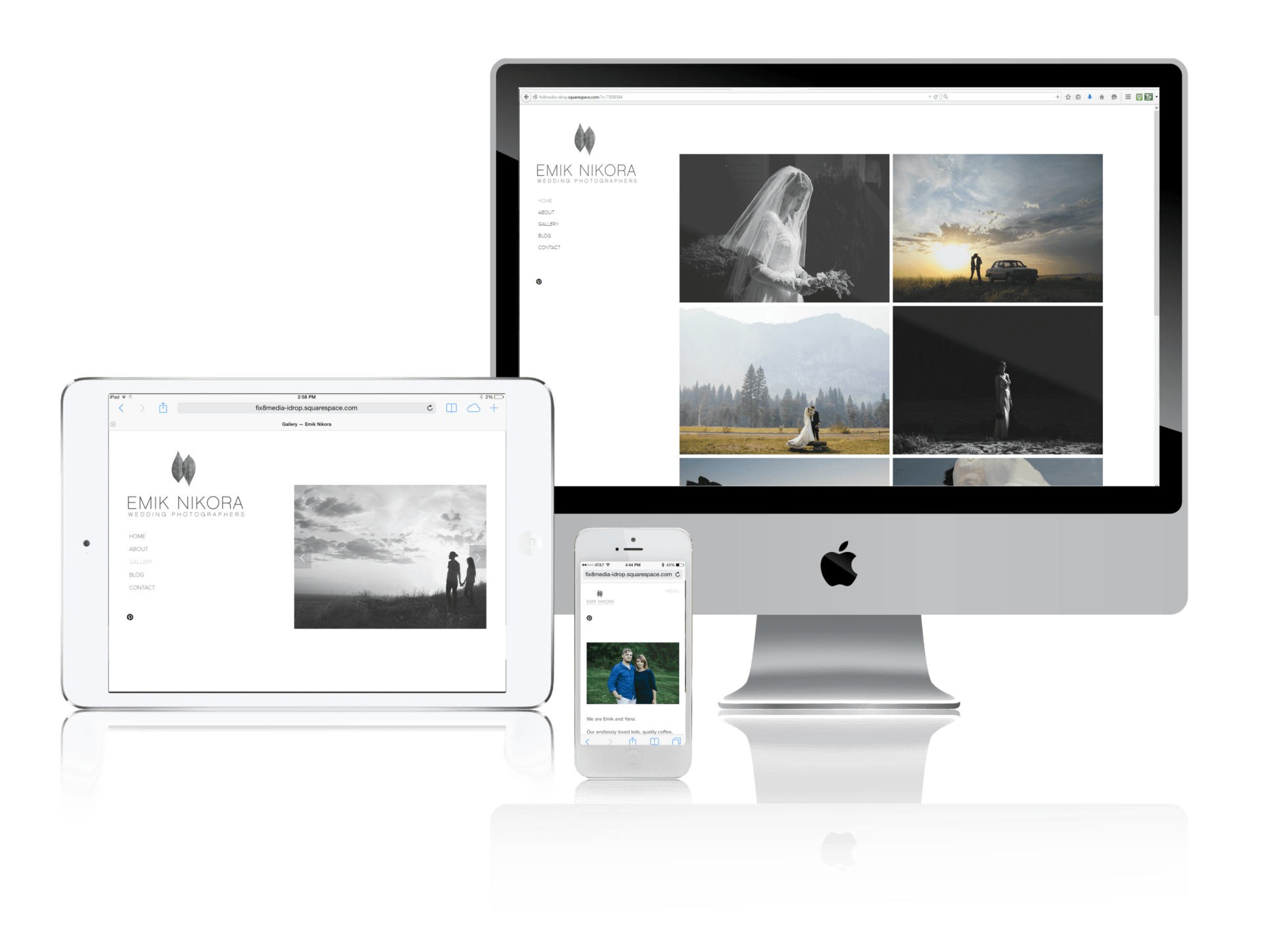 Squarespace for Fine Wedding Photography