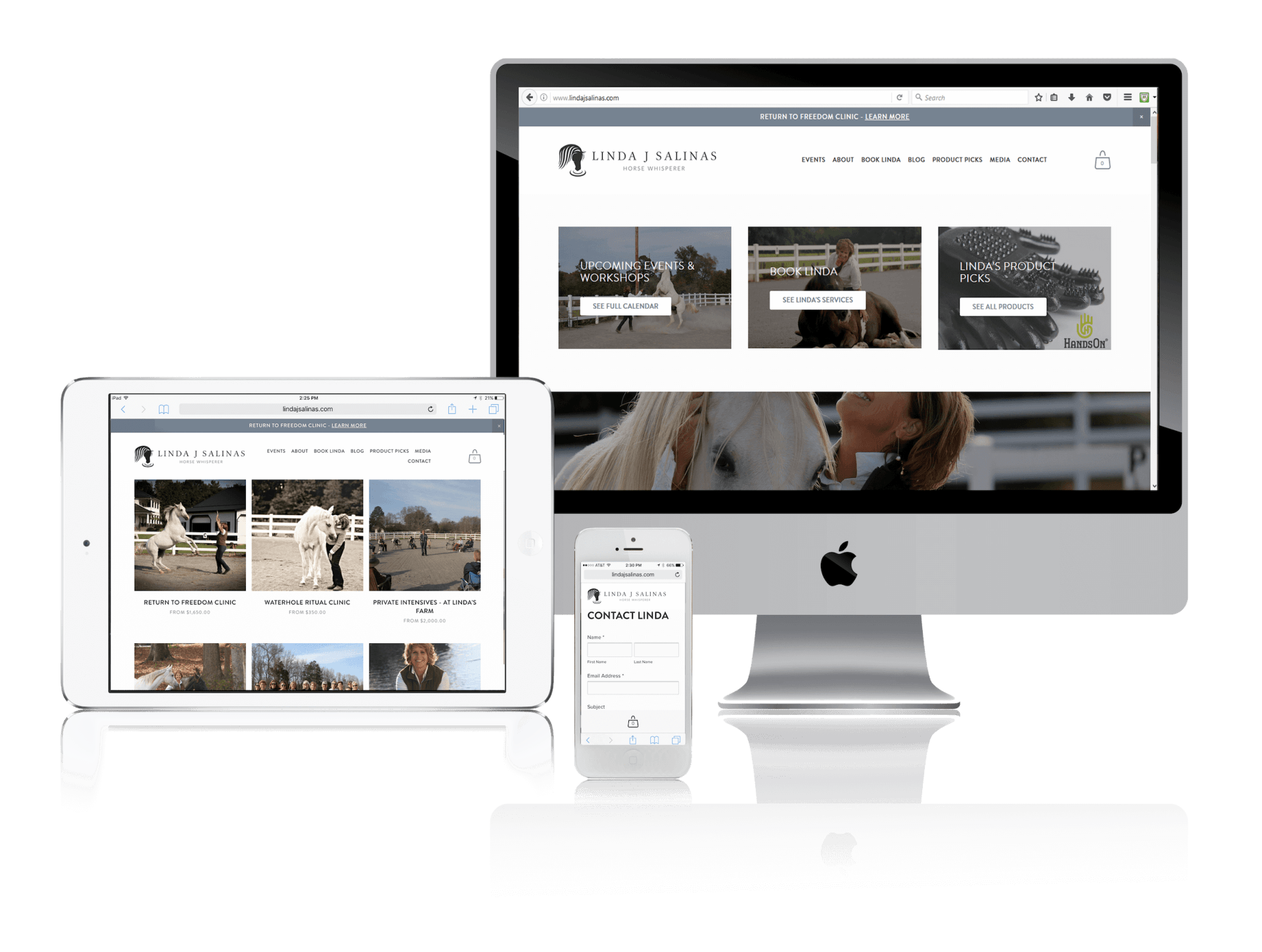 Squarespace for Horse Trainers