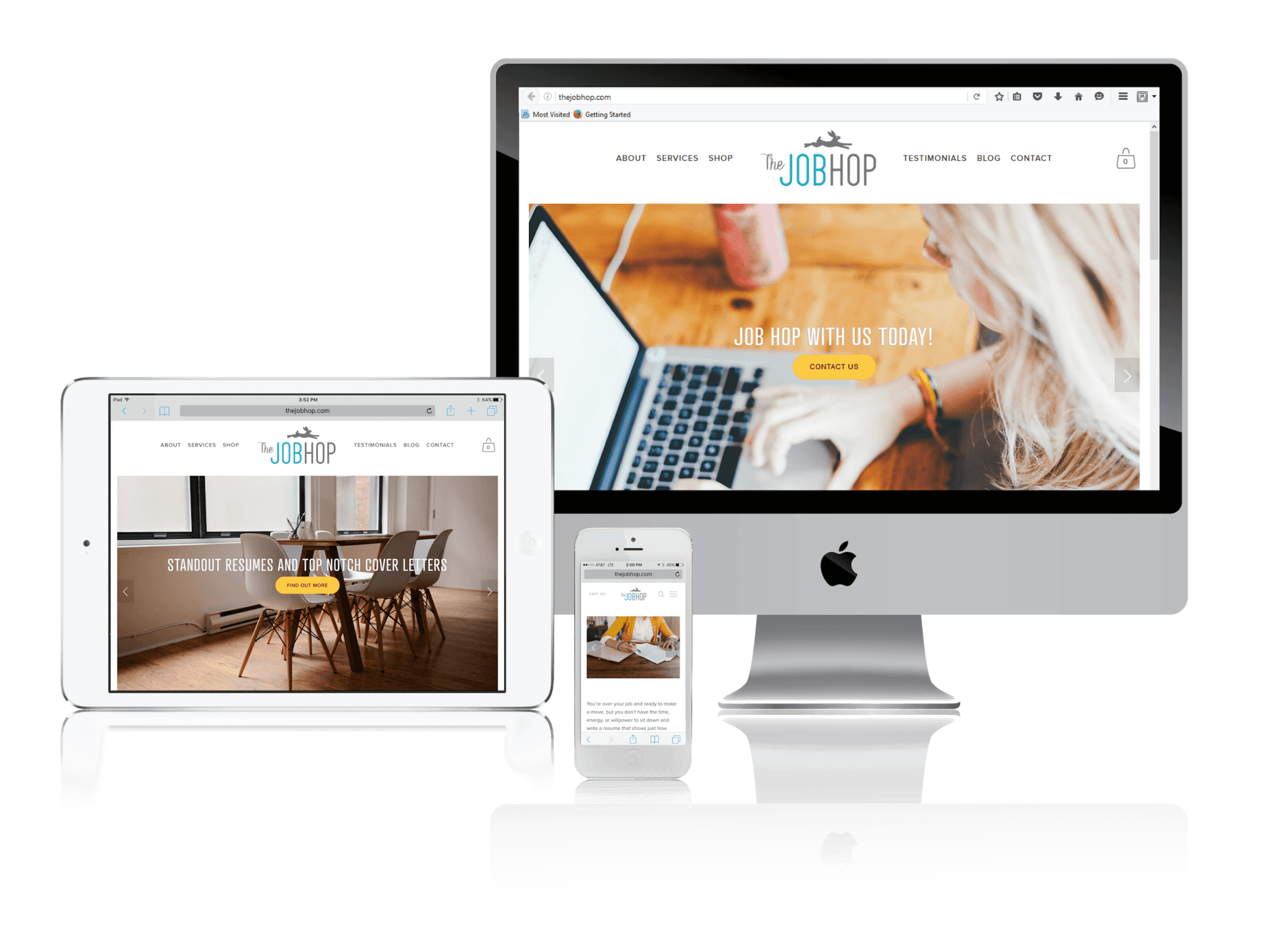 Squarespace for Job Searching