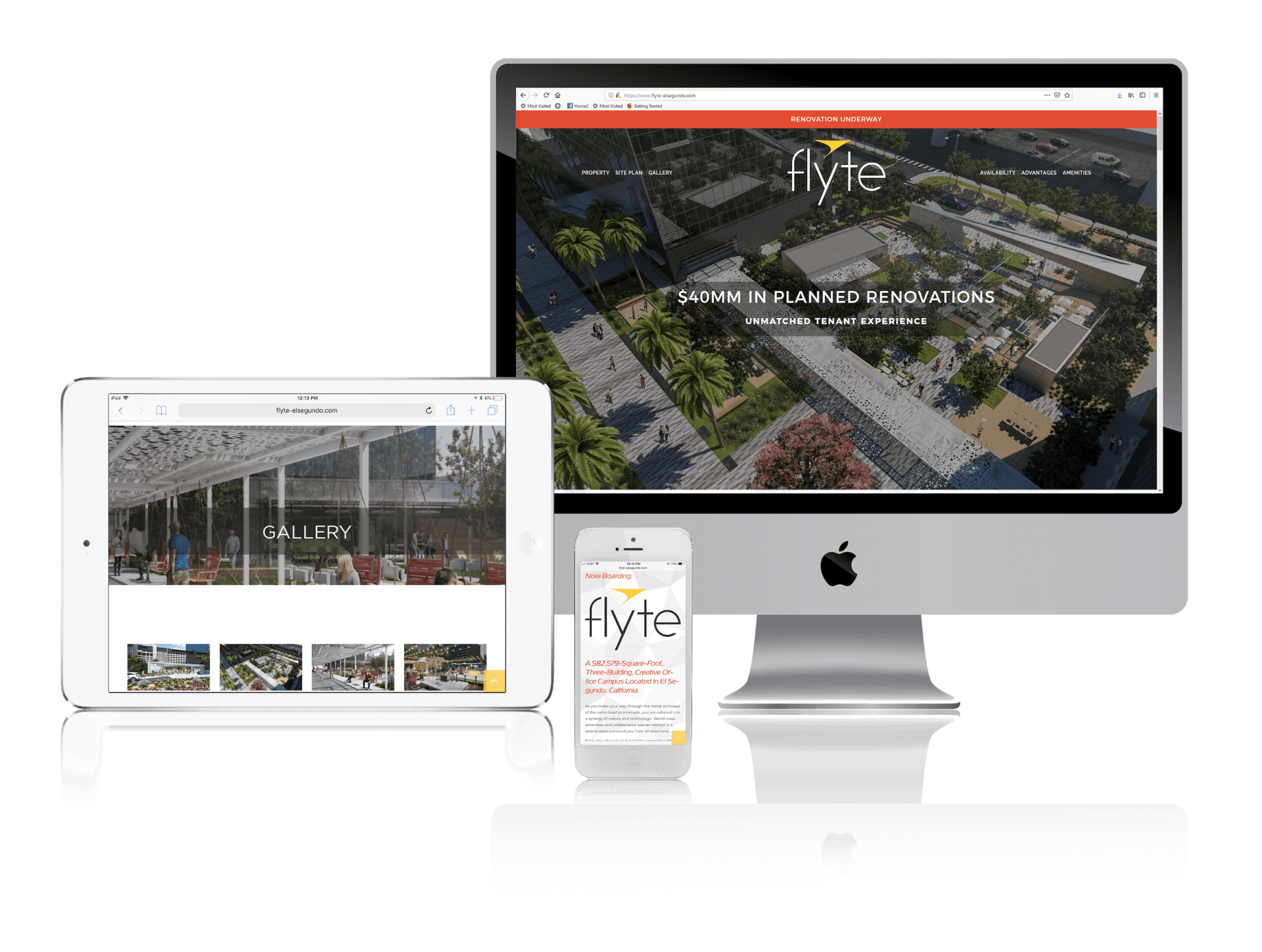Squarespace for Leasing Office Space