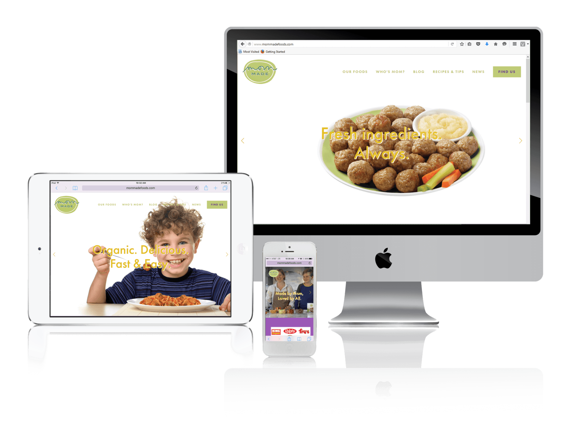 Squarespace for Mom’s Cooking