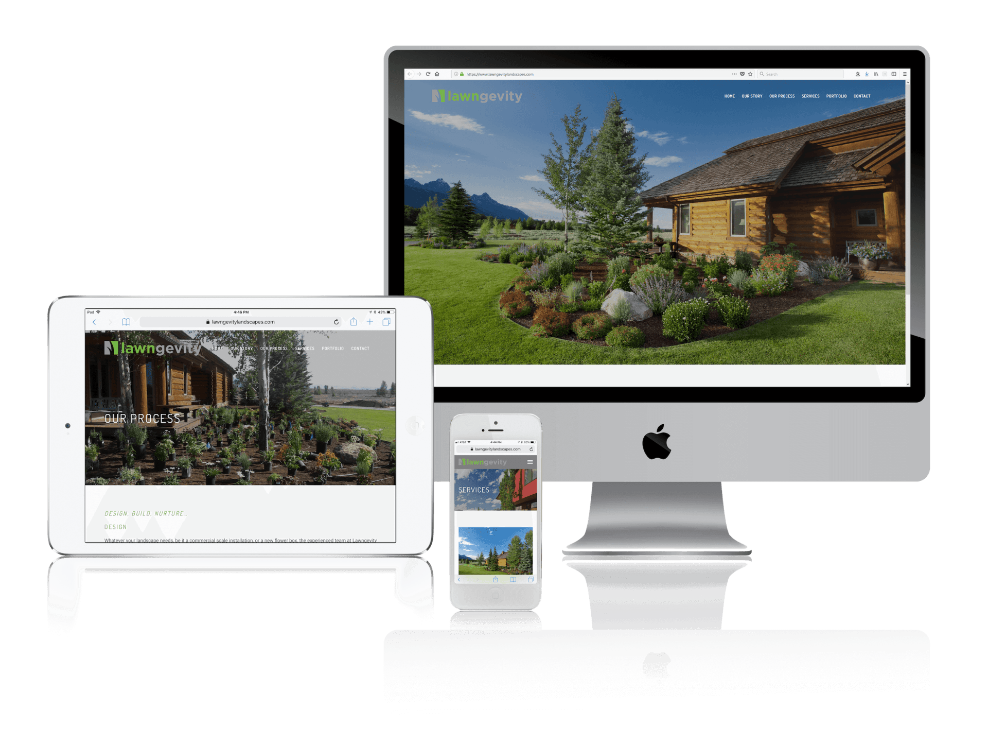 Squarespace for Professional Landscape Websites
