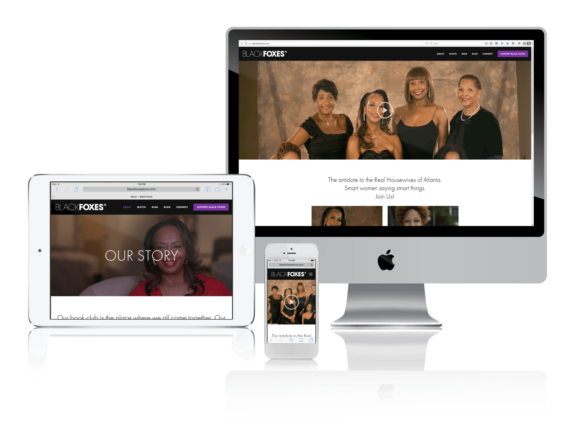 Squarespace for Reality Television