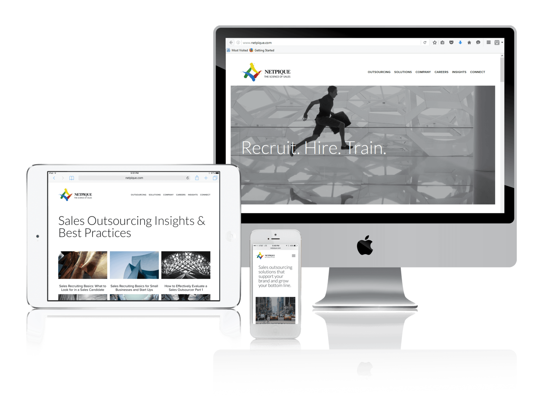 Squarespace for Sales Outsourcing