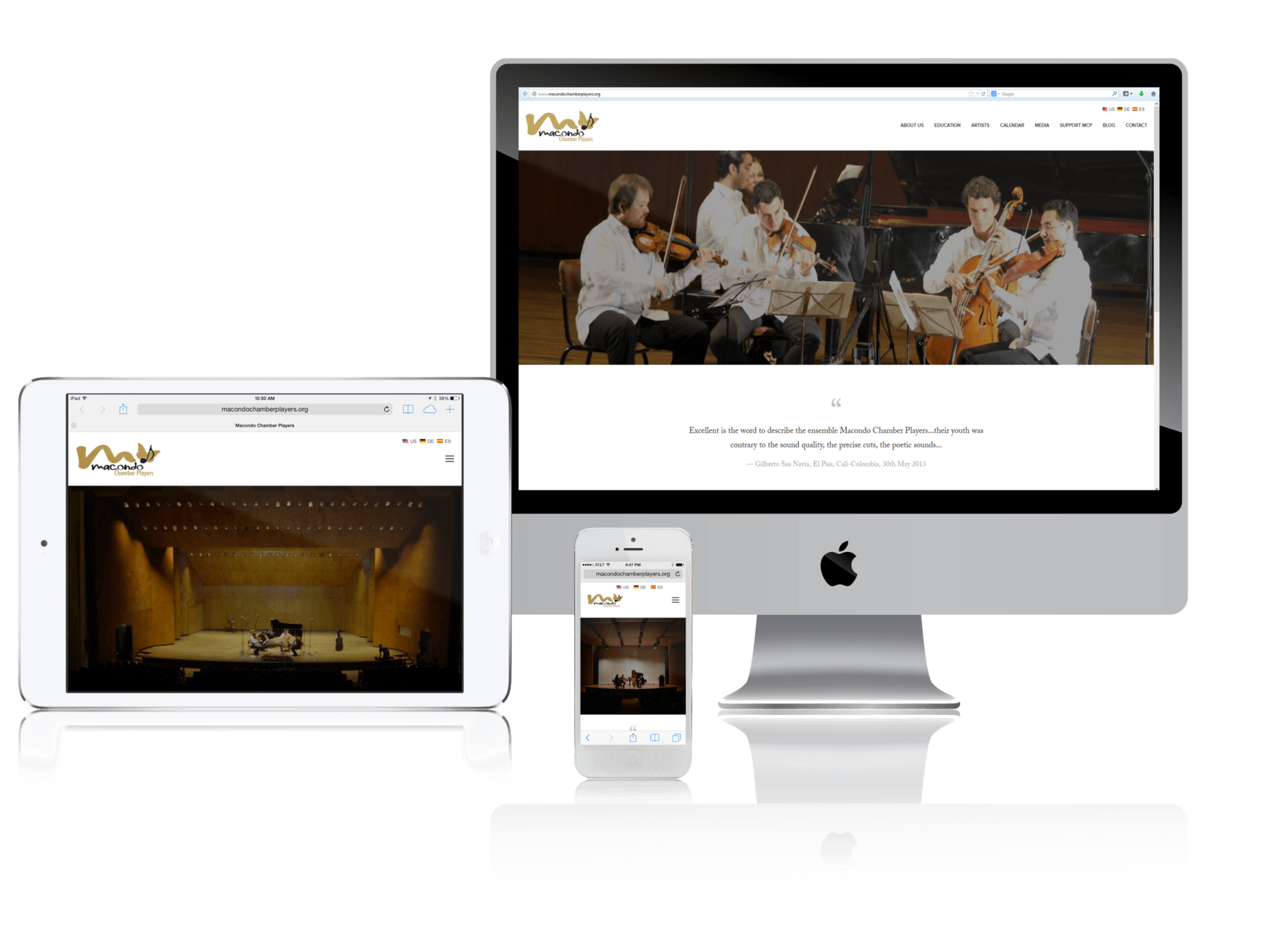 Squarespace for Music