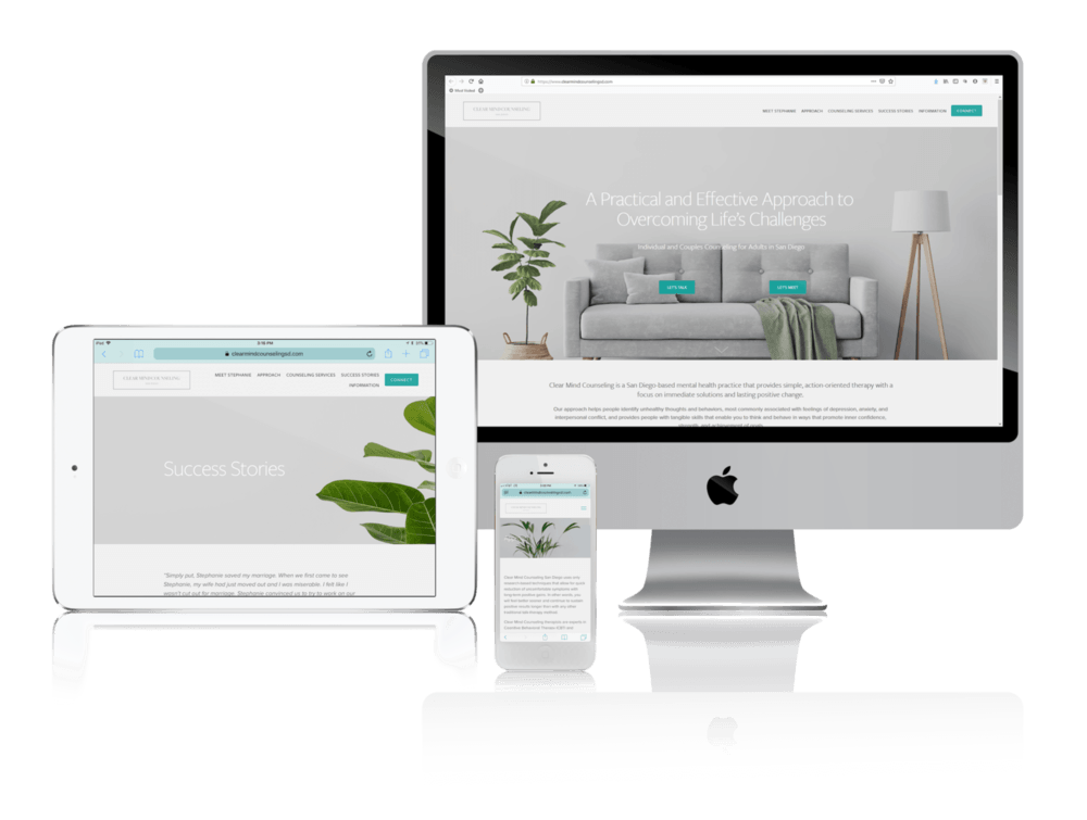 Squarespace Websites for Individual and Couples Counseling