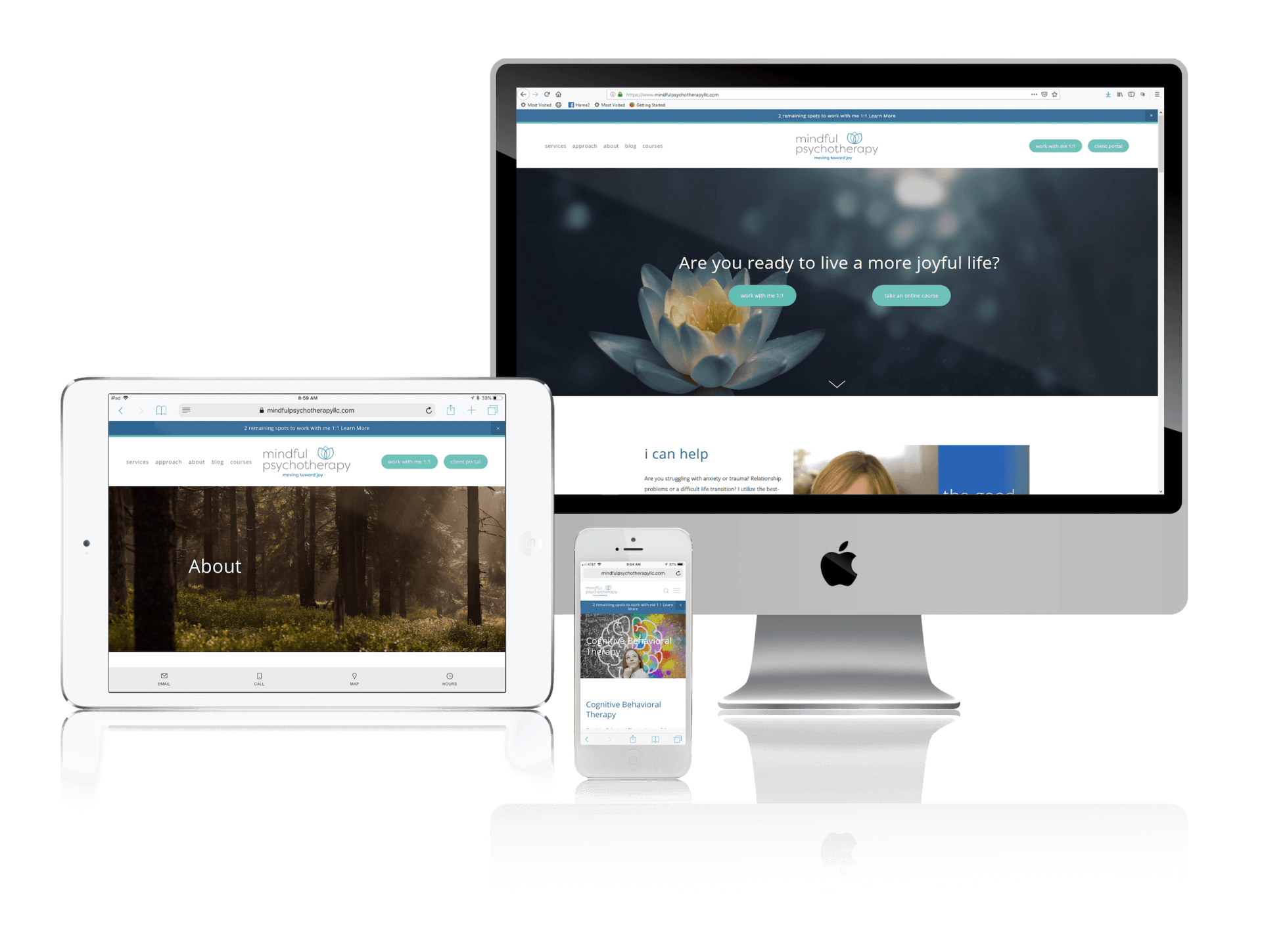 Squarespace for Mindfulness and Therapy Websites