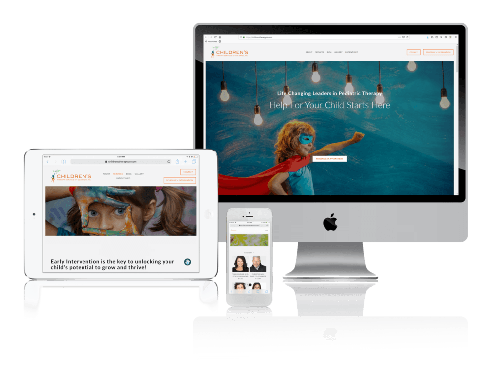 Squarespace Websites for Therapists who Work with Children