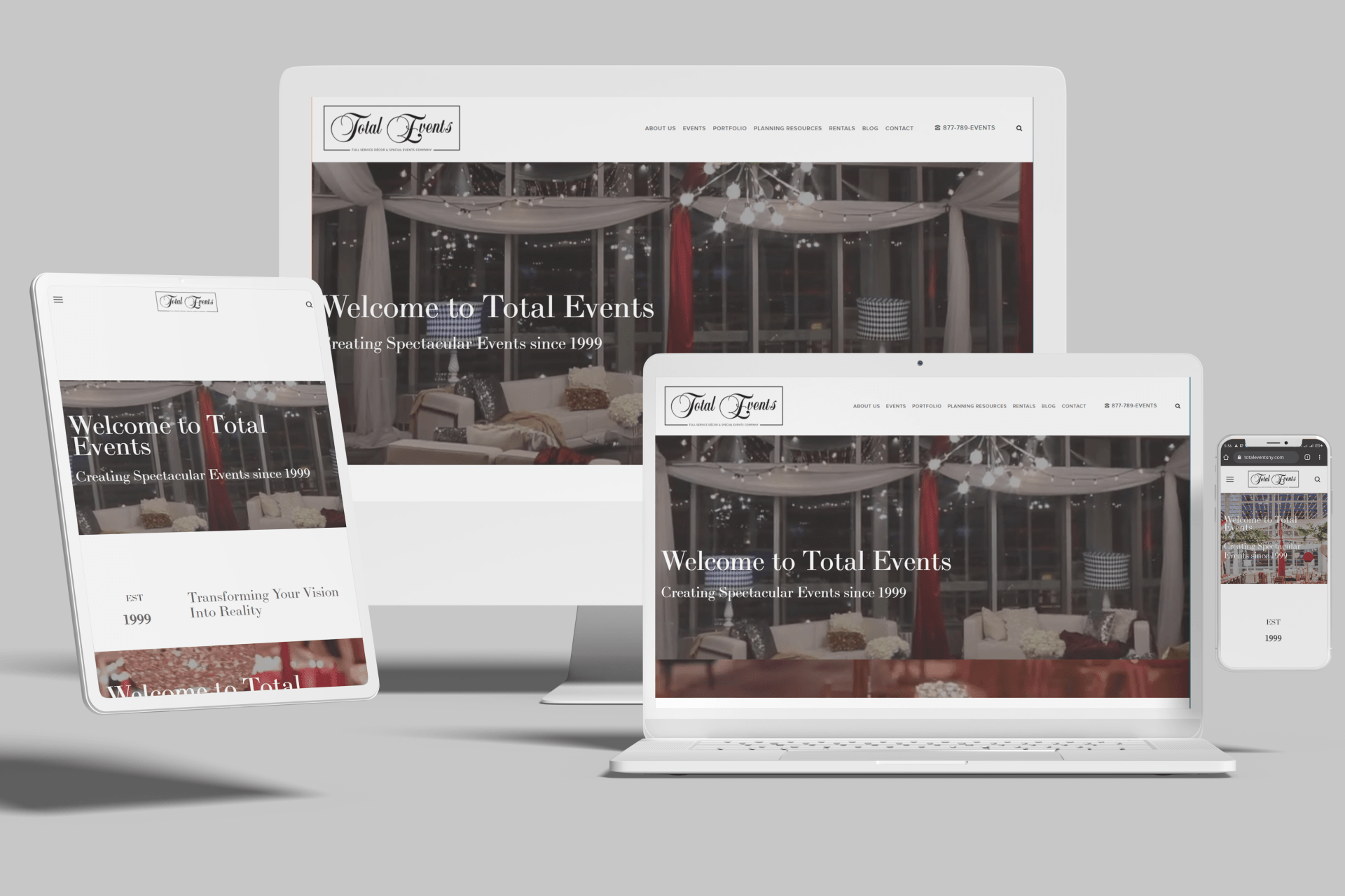 Squarespace for New York Event Planners