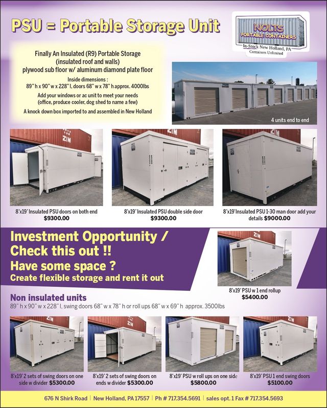 Buy A Sea Storage Container, New Holland, PA