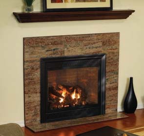 Custom Cherry Finish Fireplace — New Holland, PA — Nolts Propane Connections