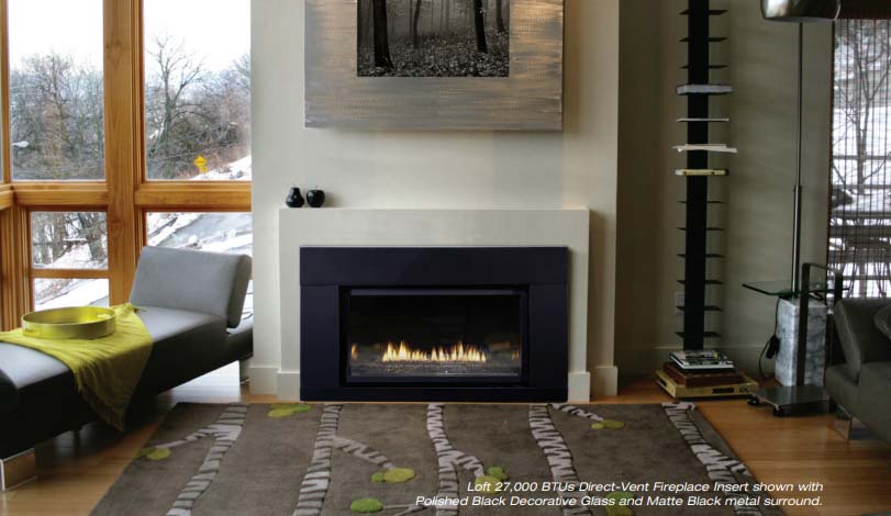 Loft 27,000 BTUs Direct-Vent Fireplace — New Holland, PA — Nolts Propane Connections