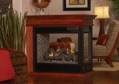 Tahoe Peninsula Direct-Vent Fireplace — New Holland, PA — Nolts Propane Connections