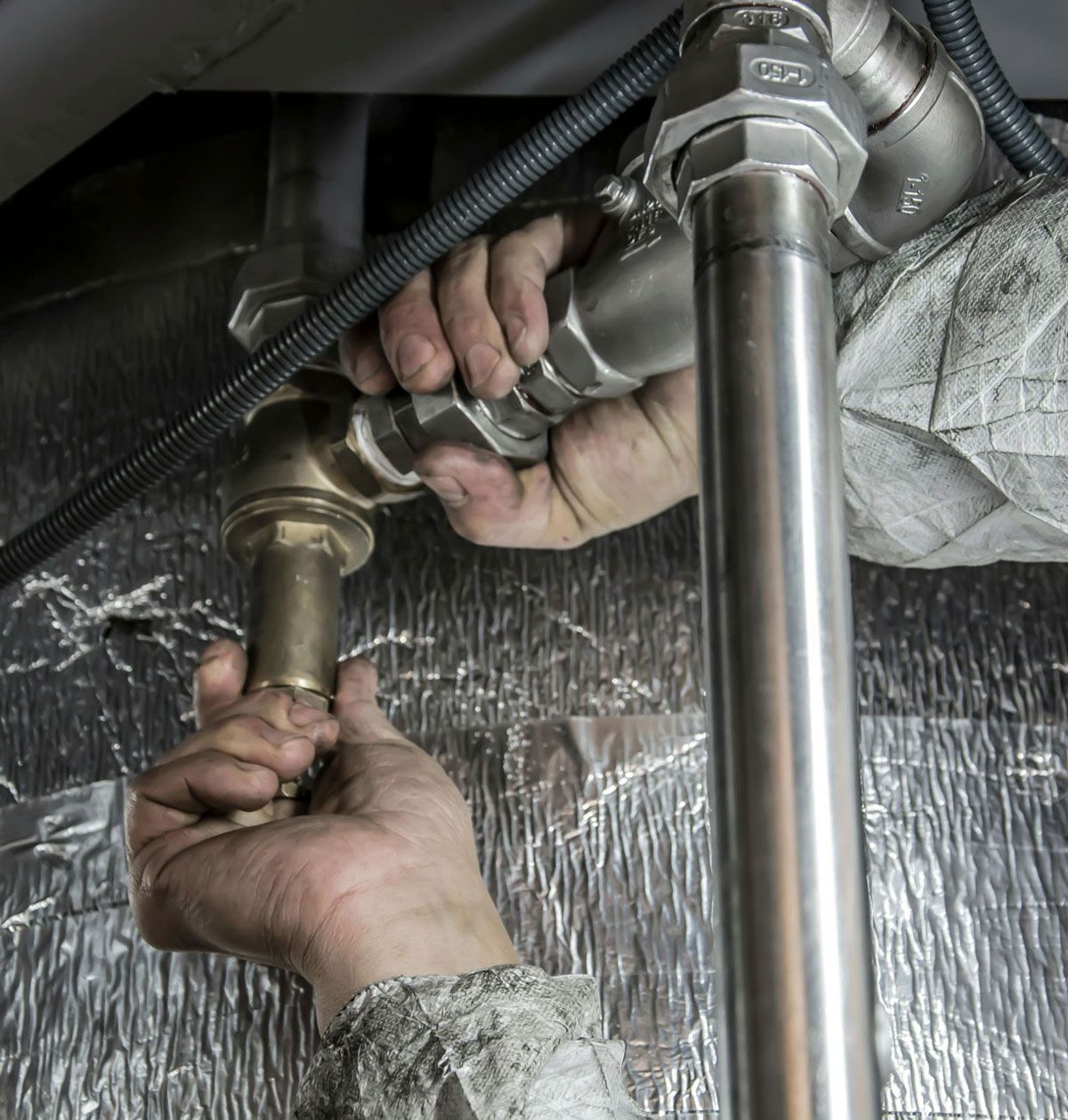 image of plumbing work