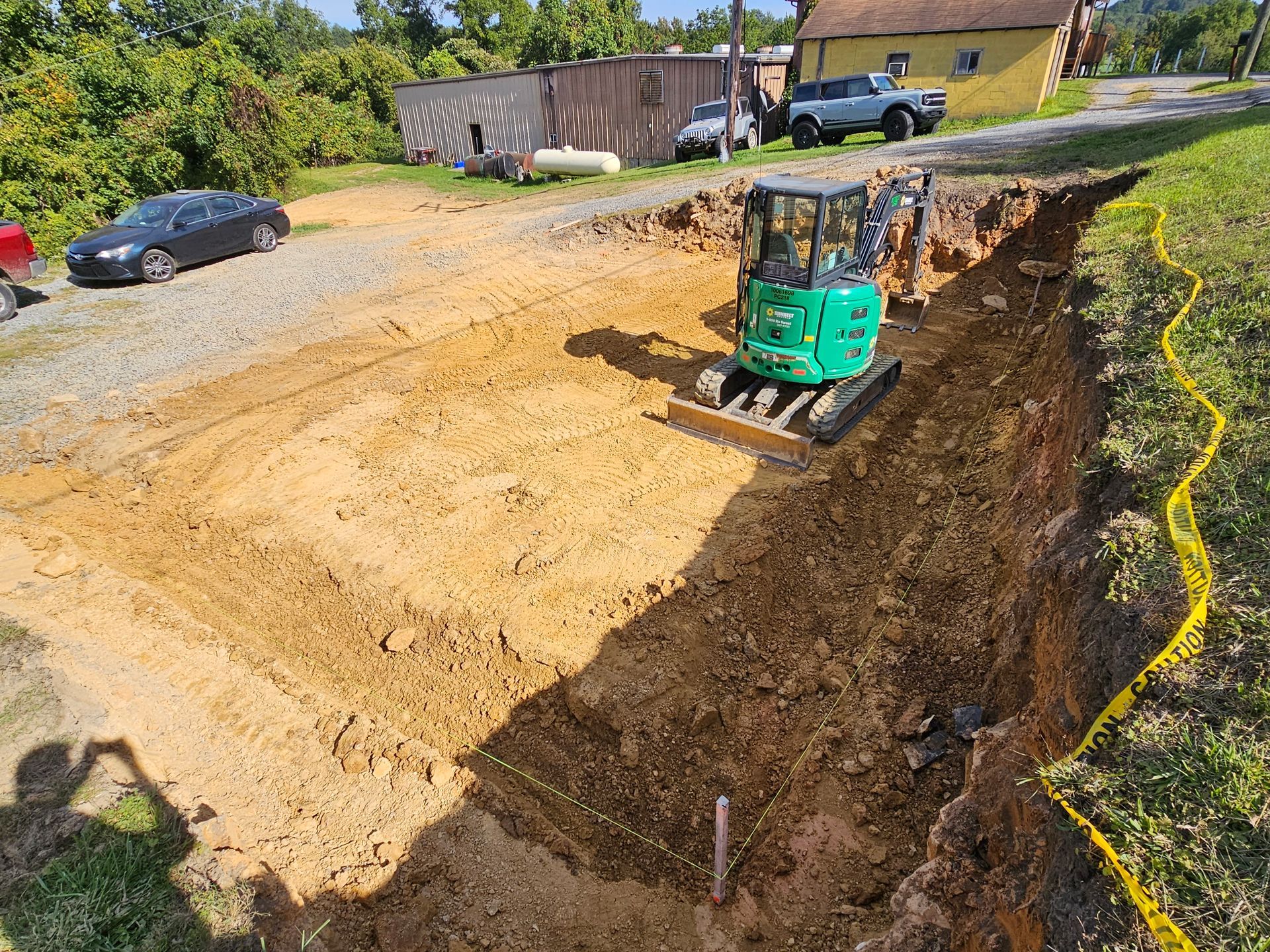 Residential Earth Moving — Fairmont, WV — T3 Excavating LLC
