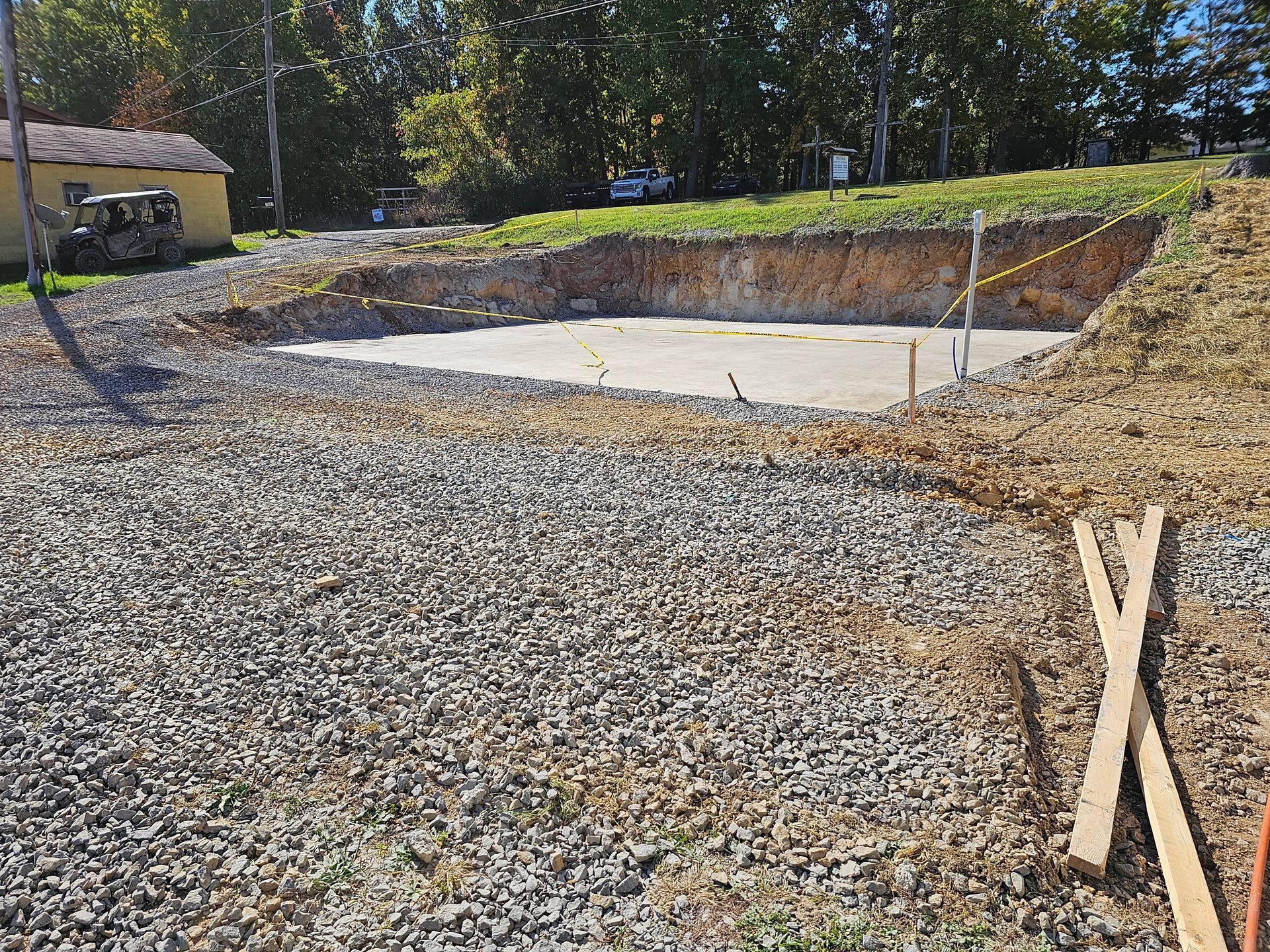 Commercial Concrete Service — Fairmont, WV — T3 Excavating LLC