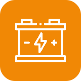 A line drawing of a plug with a lightning bolt attached to it.