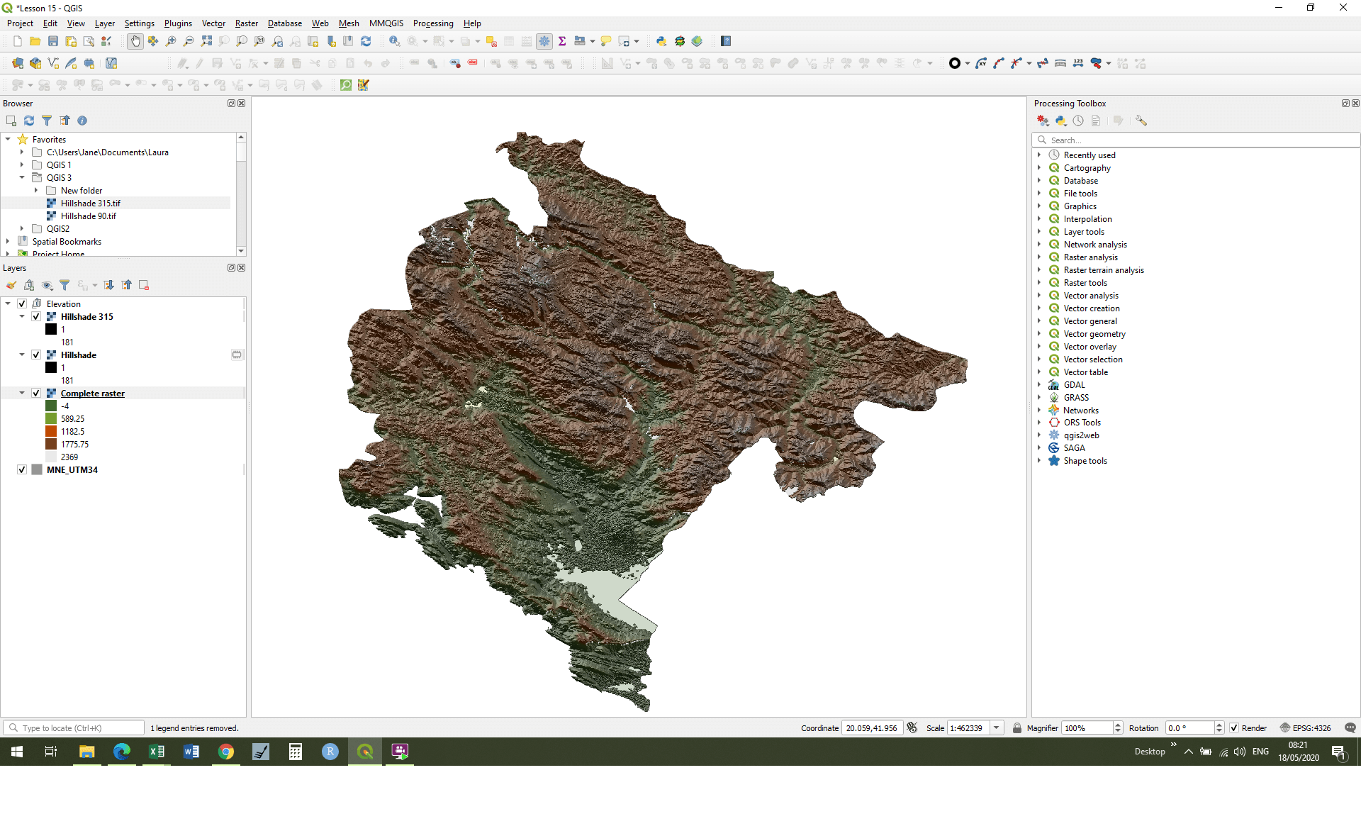 A GIS Screenshot