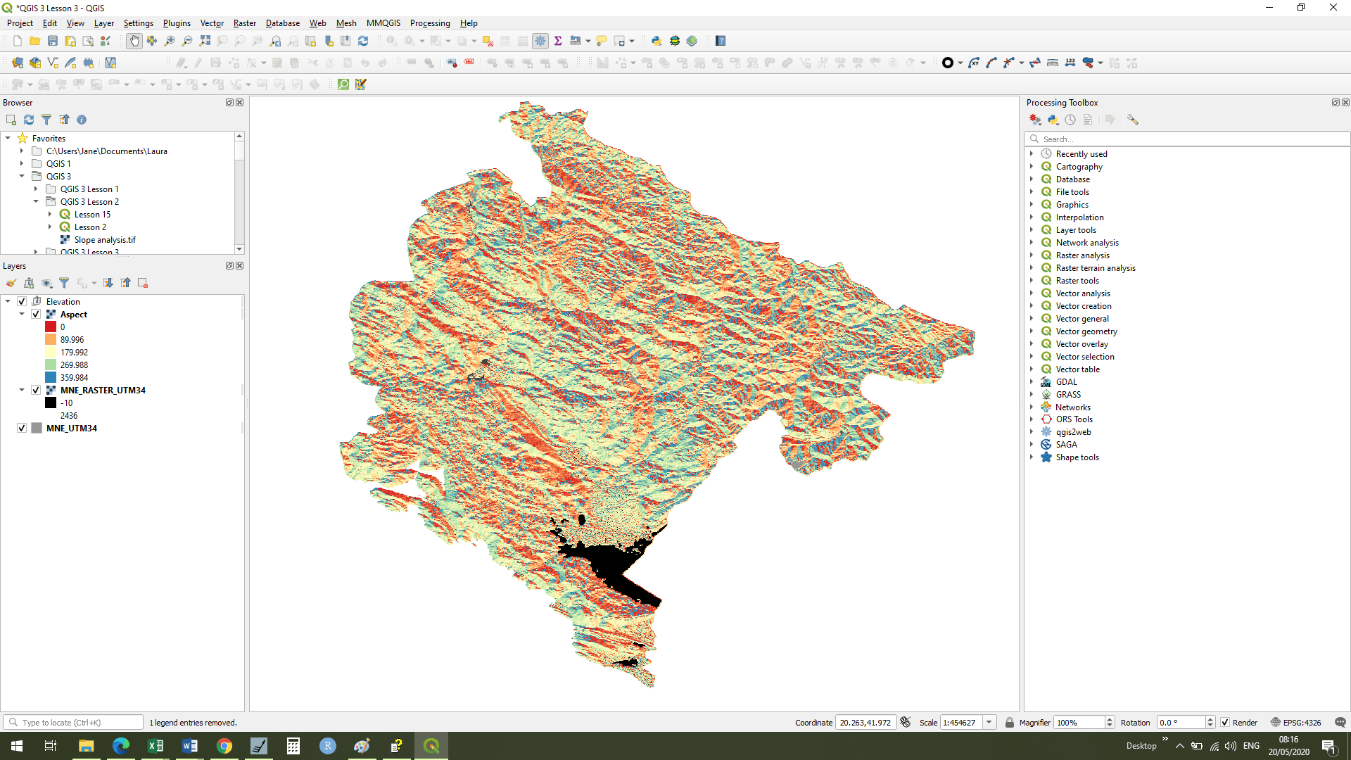 A GIS Screenshot