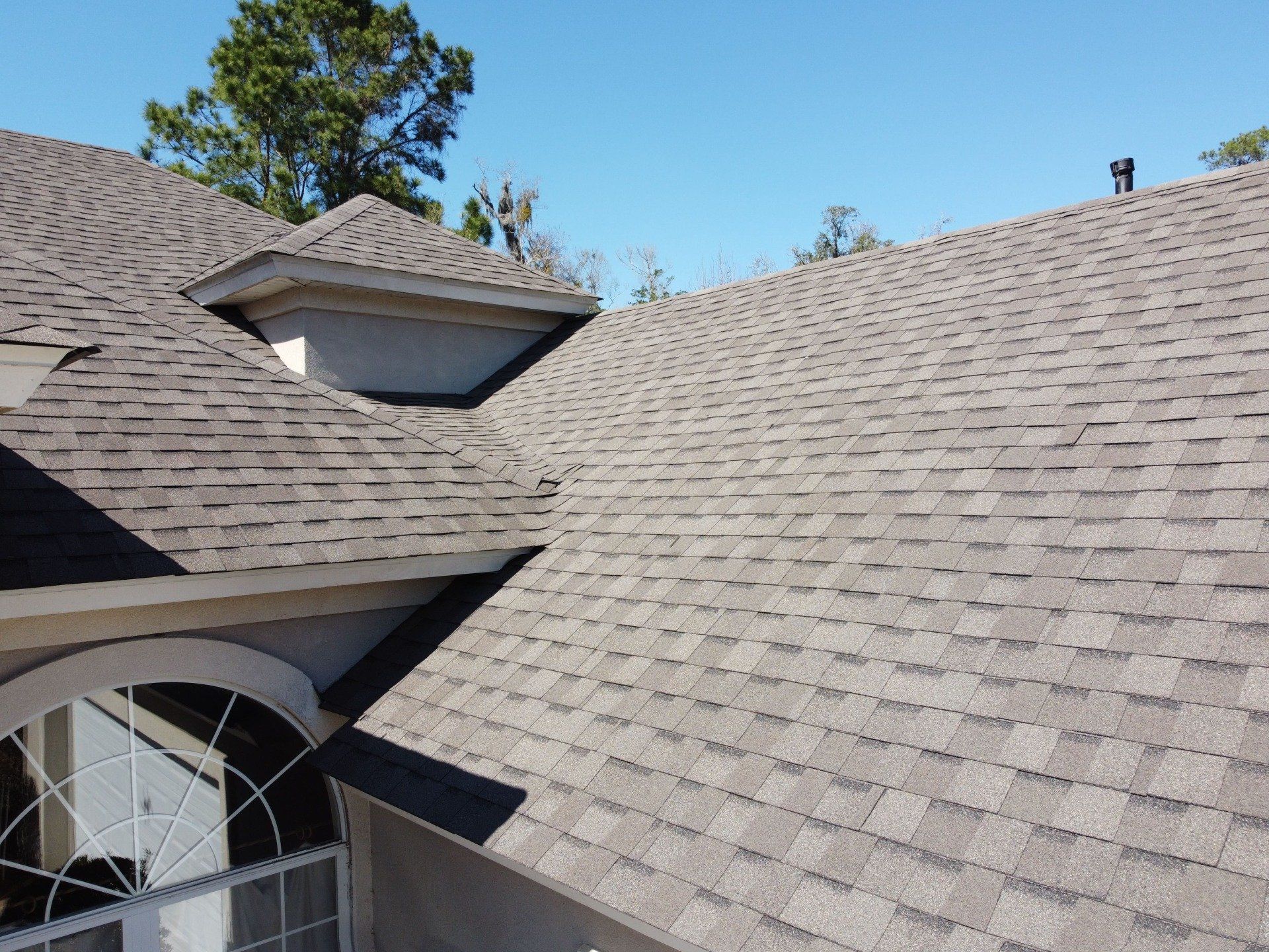 new roofing installed