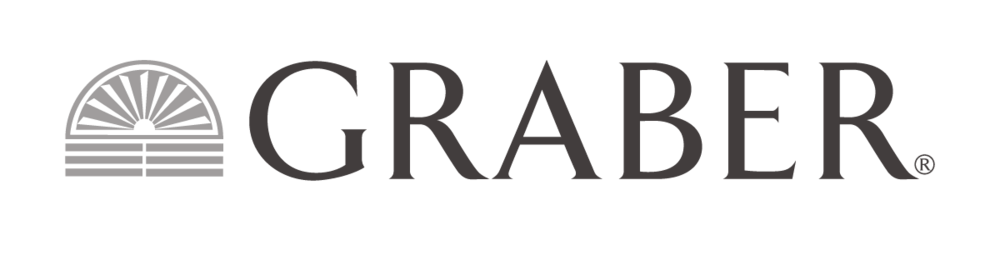 Graber logo with an arched sunburst design and the company name.