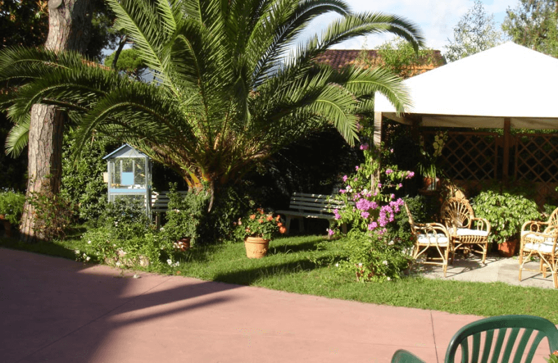 casa di riposo con giardino