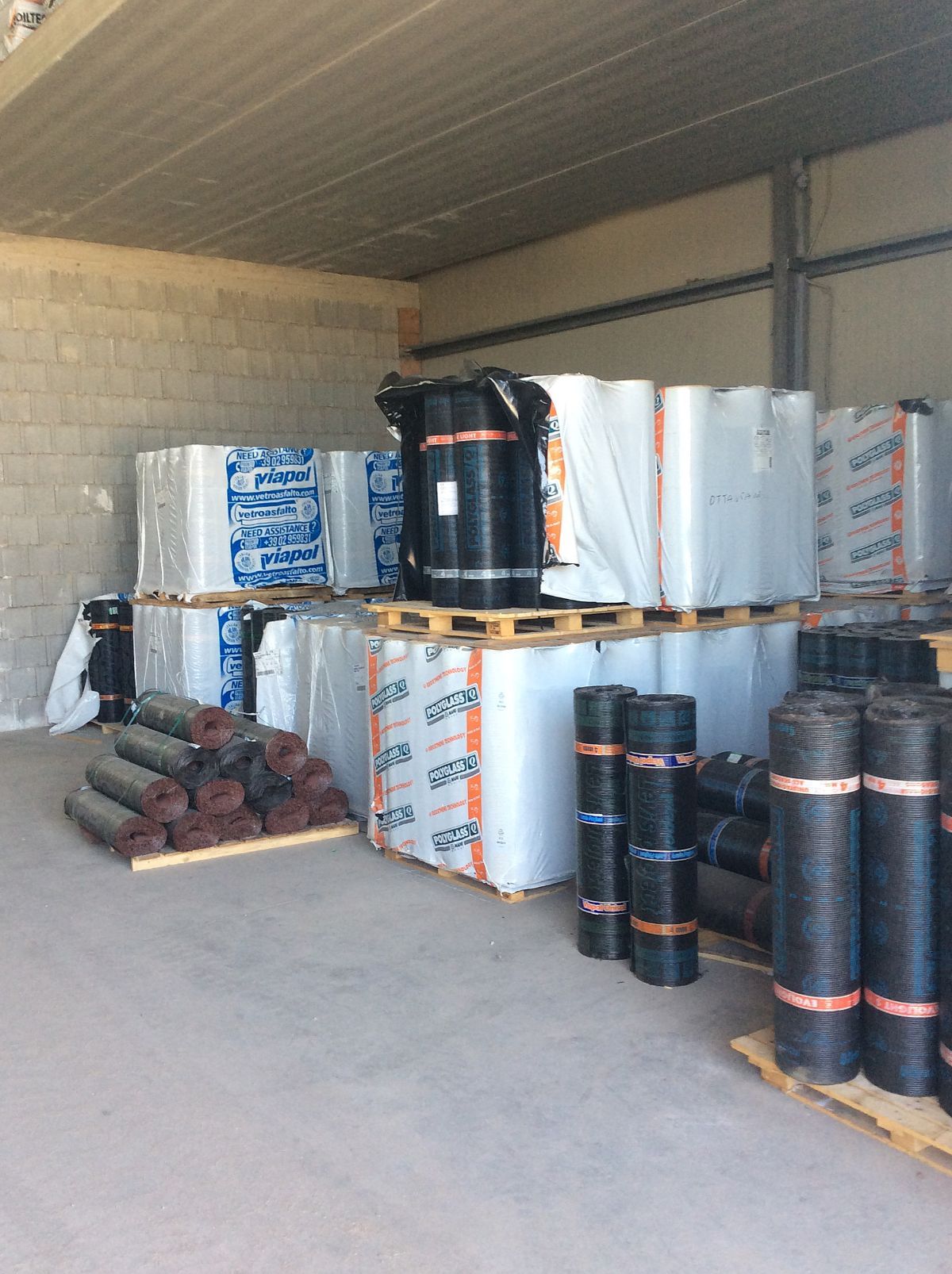 Materiali edili per l'isolamento