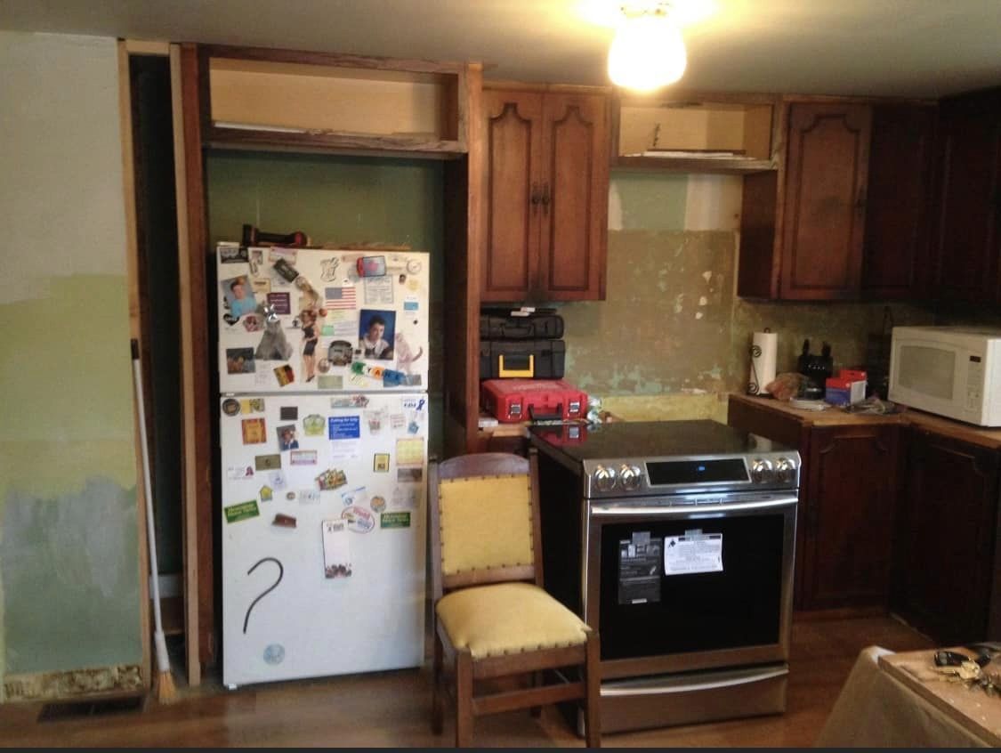 Before Kitchen Remodel — Astoria, OR — Water Tight Construction Inc.