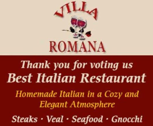 Villa Romana — Authentic Italian in Myrtle Beach, SC