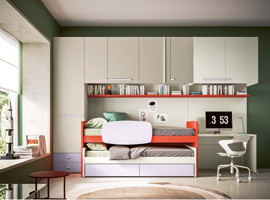 cameretta con letti a castello