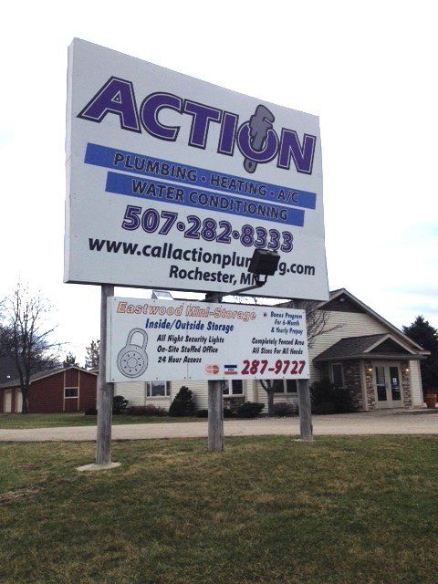 New Sign - Water Pump Installation in Rochester, MN