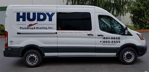 Hudy Service Van — Monroe, WA — Hudy Plumbing & Heating Inc