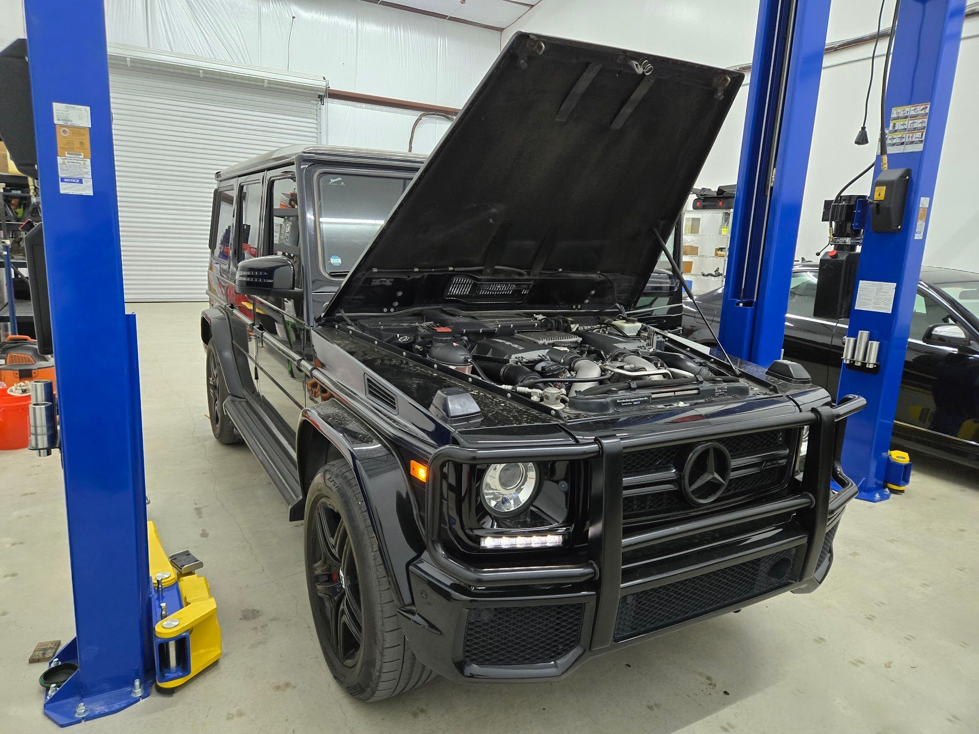 Mercedes Benz G Wagon Receiving Professional Engine Service | MB1 Autohaus