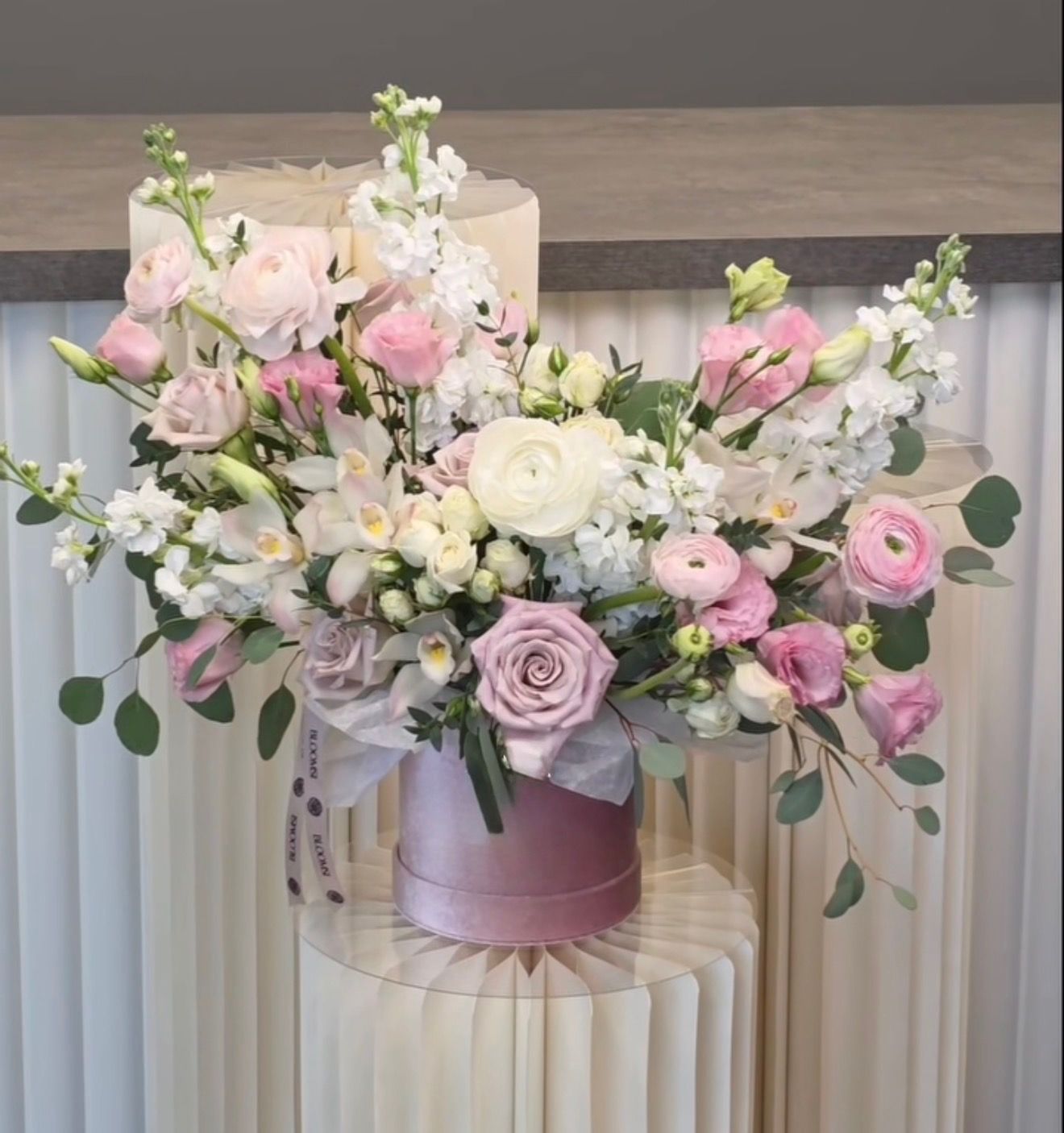 Parisian Blush Hat Box