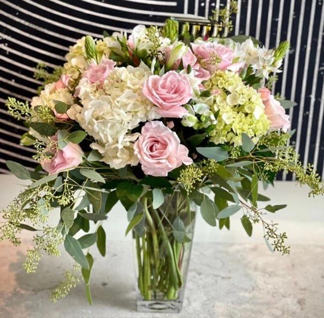 Blush & Ivory Luxe Vase