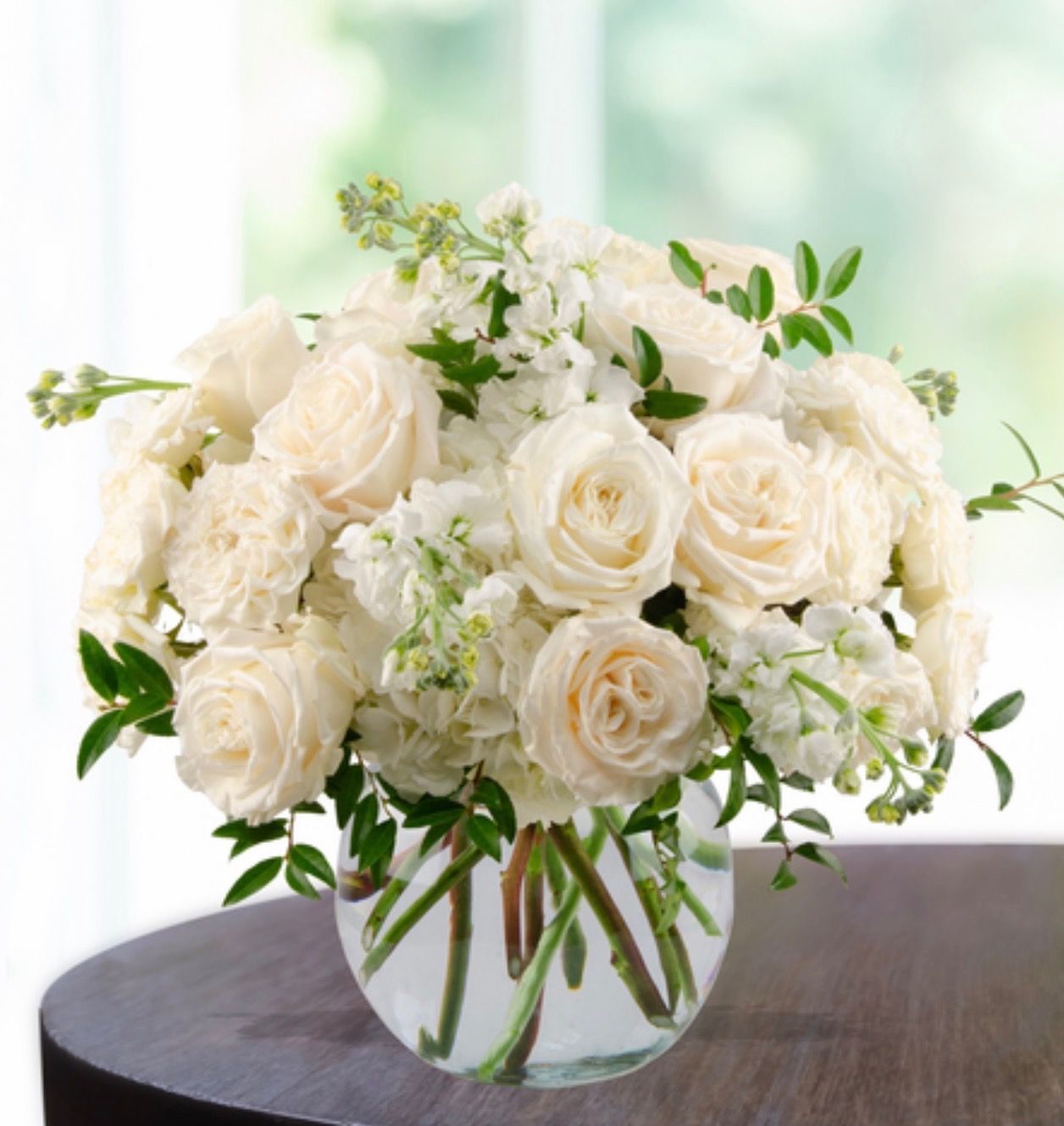 Ivory Grace Garden Vase