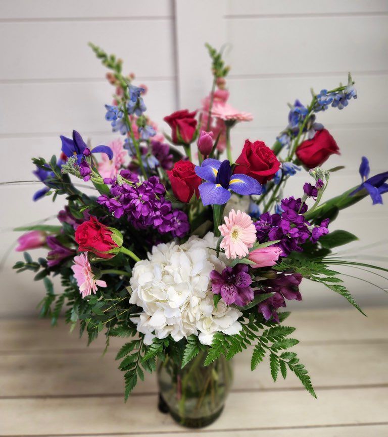 Vivid Garden Celebration Vase