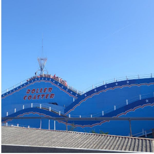 Picture of a roller coaster