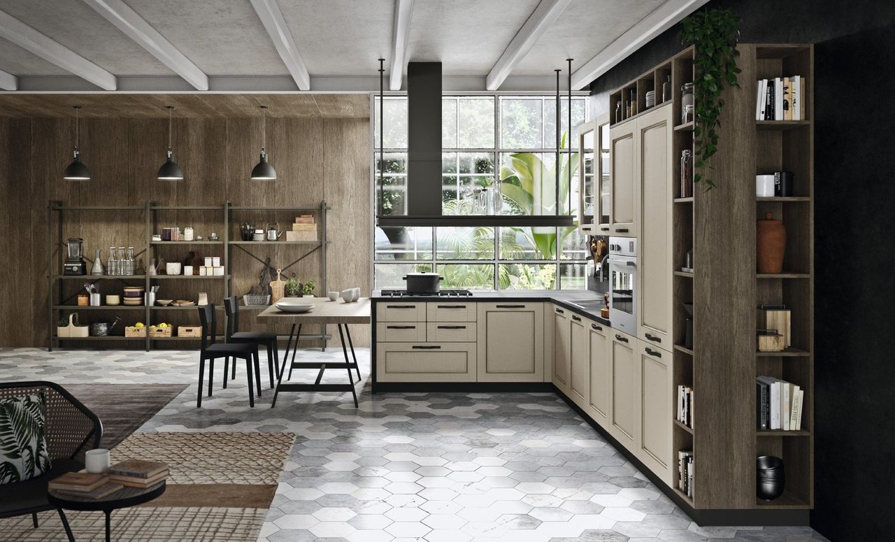 Cappa e cucina classica