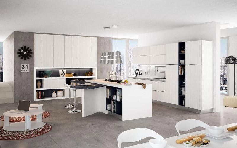 Tavolo bianco per cucina