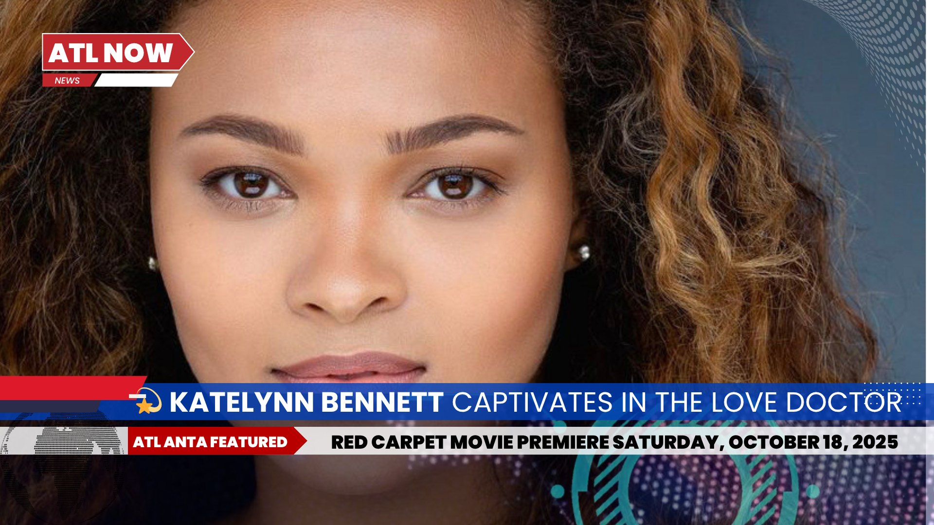 Katelynn Bennett on ATL Now, promoting